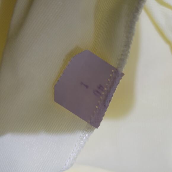 Vintage Katz Pajamas Yellow Pastel Flannel Tricot 60s New Set Embroidery Medium - Picture 11 of 16